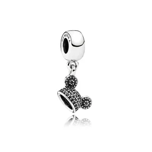 (bilde for) Disney Mickey Mouse "Mickey Ear Hat" Dangle Charm - PANDORA