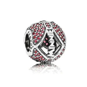 (bilde for) Disney Minnie Mouse "Minnie's Sparkling Bow" sjarm - PANDORA