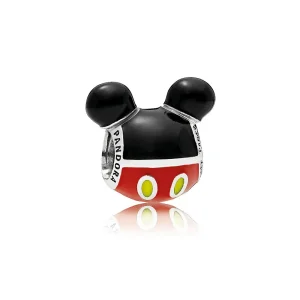 (bilde for) Disney PANDORA Charm - Mikke Mus silhuettikon