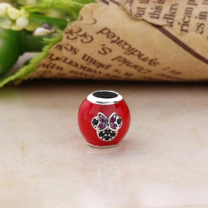 (bilde for) I ♥ Minnie Mouse Charm av PANDORA - 7501055891087P - Vis 2