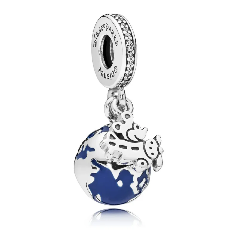 (bilde for) Mikke Mus Globe Charm av PANDORA - 7501057371914P - Vis 2