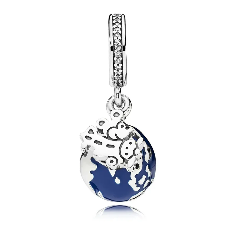 (bilde for) Mikke Mus Globe Charm av PANDORA - 7501057371914P - Vis 3
