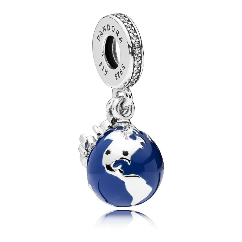 (bilde for) Mikke Mus Globe Charm av PANDORA - 7501057371914P