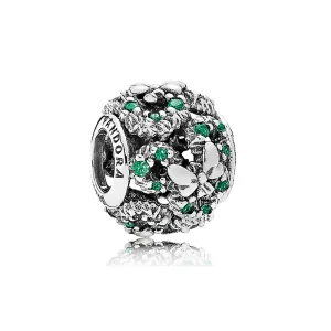 (bilde for) Mikke Mus Holiday Wreath Charm av PANDORA - 7501055890334P