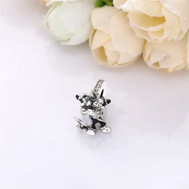 (bilde for) Mikke og Minnie Mouse dingler sjarm av PANDORA - 7501057371846P - Vis 2