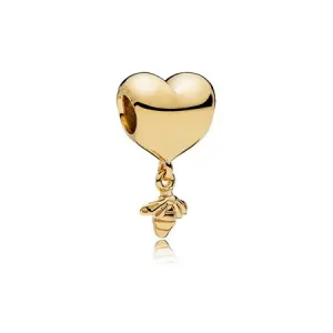 (bilde for) Moderne LovePod PANDORA Rose anheng med klare cubic zirconia - 767022