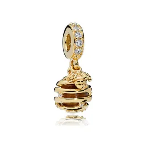(bilde for) Moderne LovePod PANDORA Rose anheng med klare cubic zirconia - 767044CZ