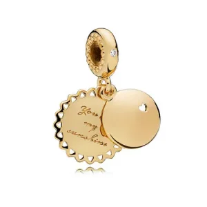 (bilde for) Moderne LovePod PANDORA Rose anheng med klare cubic zirconia - 767066EN158