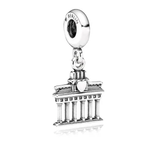 (bilde for) Moderne LovePod PANDORA Rose anheng med klare cubic zirconia - 791081