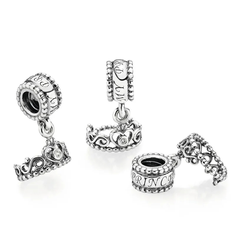 (bilde for) Moderne LovePod PANDORA Rose anheng med klare cubic zirconia - 791117CZ - Vis 2