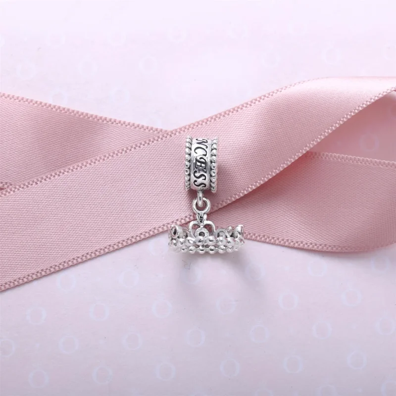 (bilde for) Moderne LovePod PANDORA Rose anheng med klare cubic zirconia - 791117CZ - Vis 4
