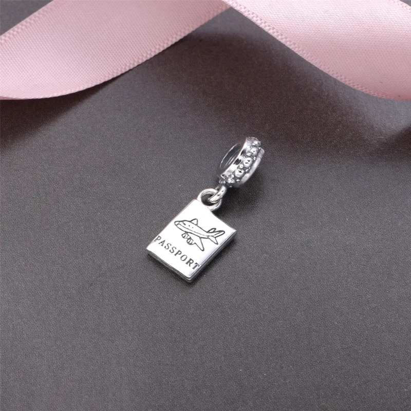 (bilde for) Moderne LovePod PANDORA Rose anheng med klare cubic zirconia - 791147CZ - Vis 2