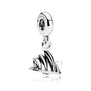 (bilde for) Moderne LovePod PANDORA Rose anheng med klare cubic zirconia - 791175