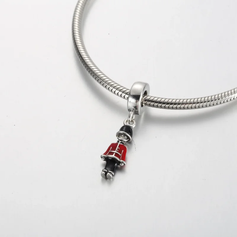 (bilde for) Moderne LovePod PANDORA Rose anheng med klare cubic zirconia - 791513ENMX - Vis 5