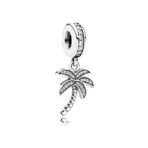 (bilde for) Moderne LovePod PANDORA Rose anheng med klare cubic zirconia - 791540CZ