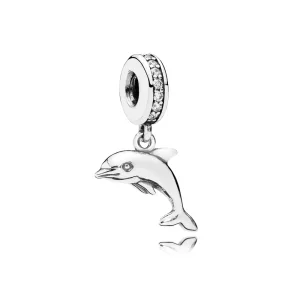 (bilde for) Moderne LovePod PANDORA Rose anheng med klare cubic zirconia - 791541CZ