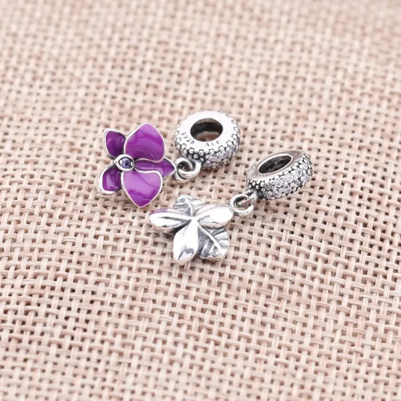 (bilde for) Moderne LovePod PANDORA Rose anheng med klare cubic zirconia - 791554EN69 - Vis 4