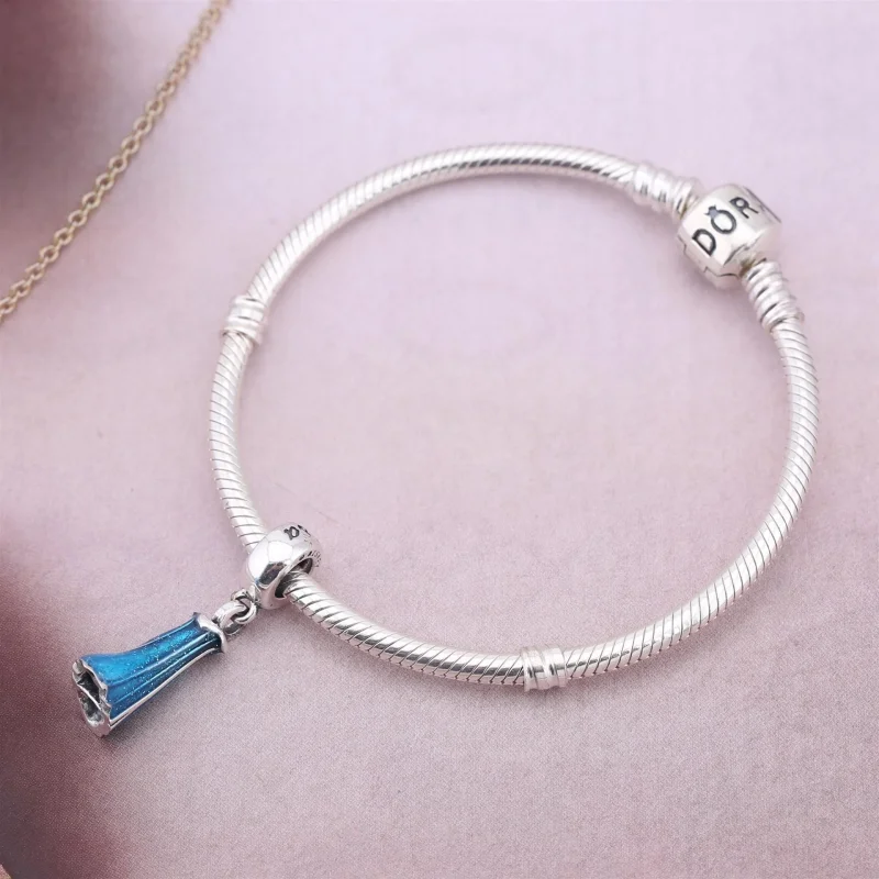 (bilde for) Moderne LovePod PANDORA Rose anheng med klare cubic zirconia - 791590ENMX - Vis 2