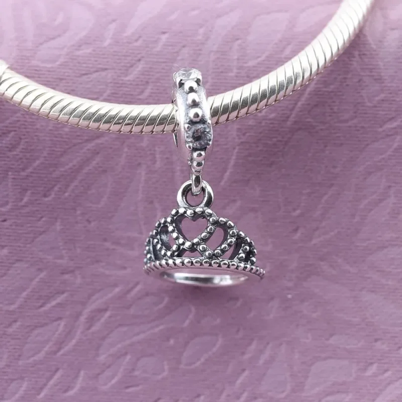 (bilde for) Moderne LovePod PANDORA Rose anheng med klare cubic zirconia - 791738CZ - Vis 2