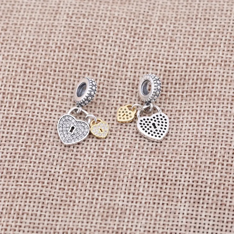 (bilde for) Moderne LovePod PANDORA Rose anheng med klare cubic zirconia - 791807CZ - Vis 3