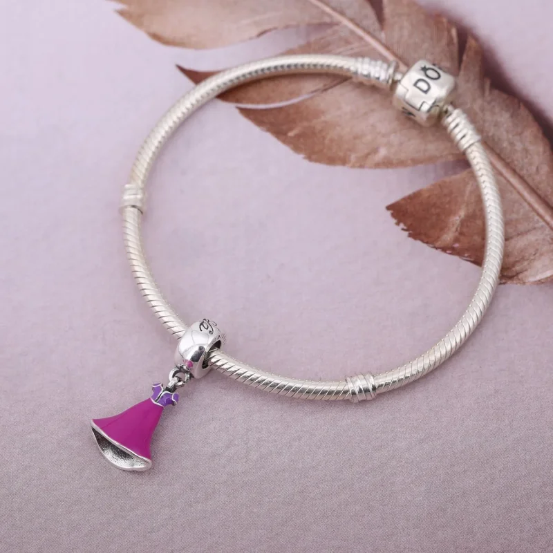 (bilde for) Moderne LovePod PANDORA Rose anheng med klare cubic zirconia - 791819ENMX - Vis 3