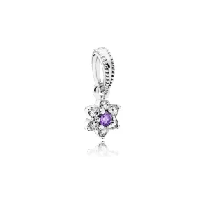 (bilde for) Moderne LovePod PANDORA Rose anheng med klare cubic zirconia - 791833ACZ