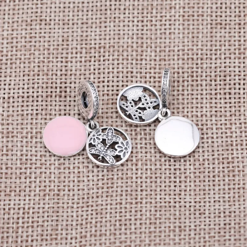 (bilde for) Moderne LovePod PANDORA Rose anheng med klare cubic zirconia - 791843EN40 - Vis 2