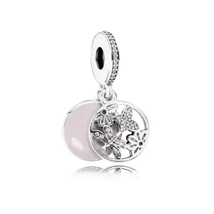 (bilde for) Moderne LovePod PANDORA Rose anheng med klare cubic zirconia - 791843EN40