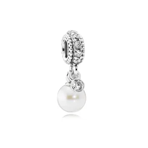 Moderne LovePod PANDORA Rose anheng med klare cubic zirconia - 791871P (bilde for) Moderne LovePod PANDORA Rose anheng med klare cubic zirconia - 791871P
