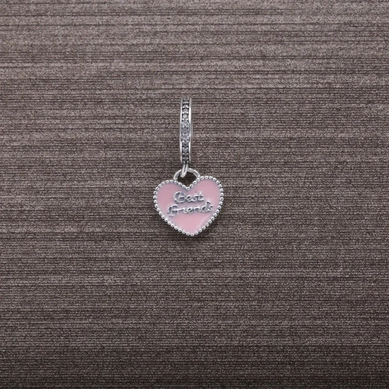 (bilde for) Moderne LovePod PANDORA Rose anheng med klare cubic zirconia - 791950CZ - Vis 3