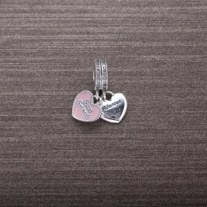 (bilde for) Moderne LovePod PANDORA Rose anheng med klare cubic zirconia - 791950CZ - Vis 4