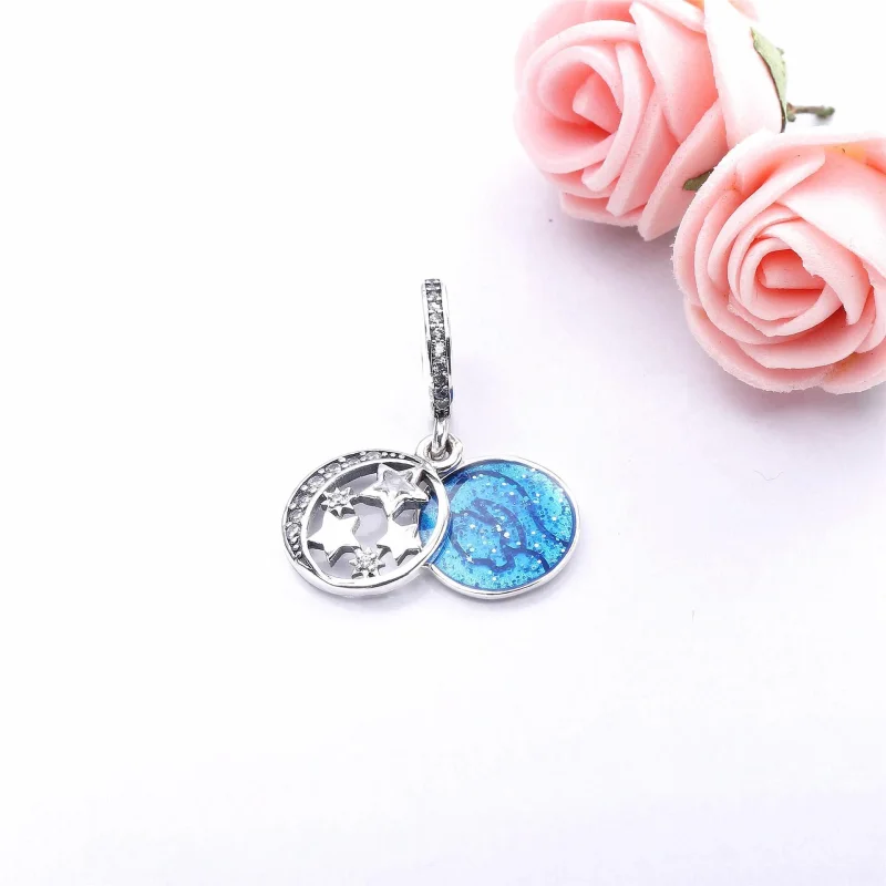 (bilde for) Moderne LovePod PANDORA Rose anheng med klare cubic zirconia - 791993CZ - Vis 2