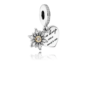 (bilde for) Moderne LovePod PANDORA Rose anheng med klare cubic zirconia - 792012CZ