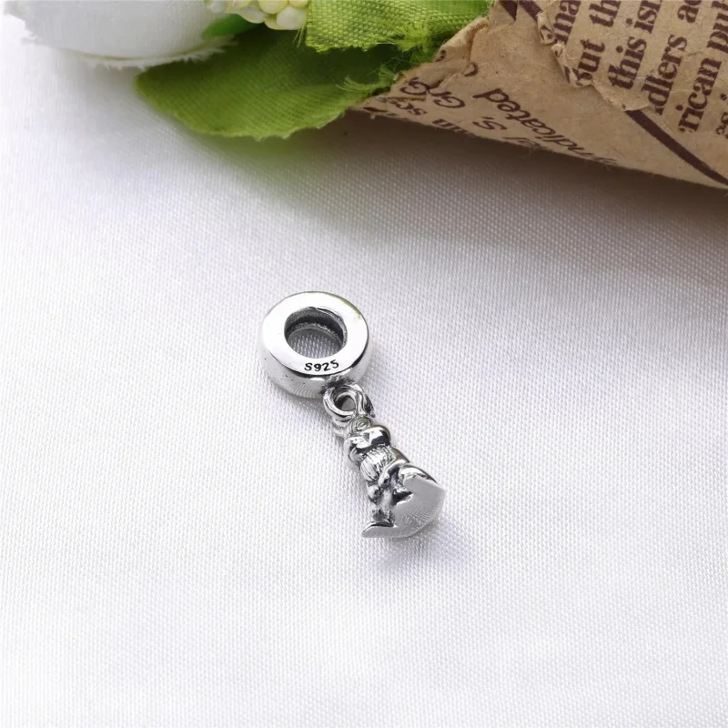 (bilde for) Moderne LovePod PANDORA Rose anheng med klare cubic zirconia - 796342 - Vis 3