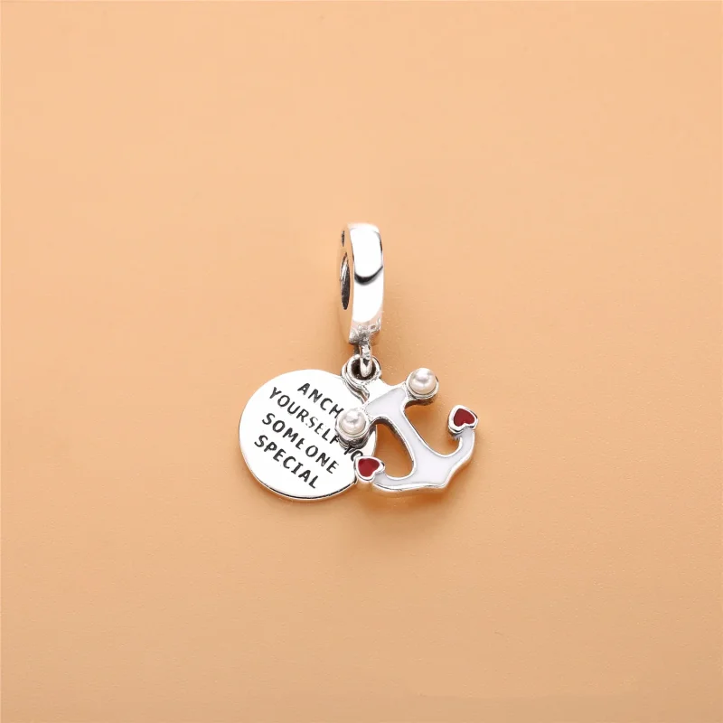 (bilde for) Moderne LovePod PANDORA Rose anheng med klare cubic zirconia - 797208ENMX - Vis 3