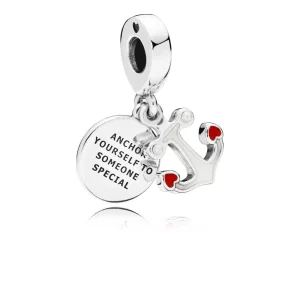 (bilde for) Moderne LovePod PANDORA Rose anheng med klare cubic zirconia - 797208ENMX