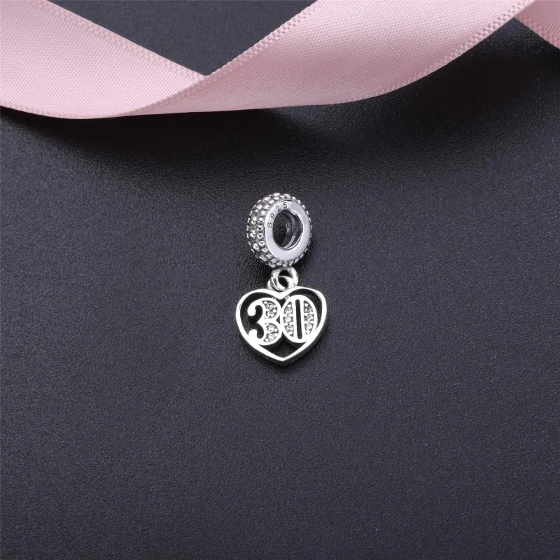 (bilde for) Pandora 30 år med kjærlighet, hengende charm - 791287CZ - Vis 2