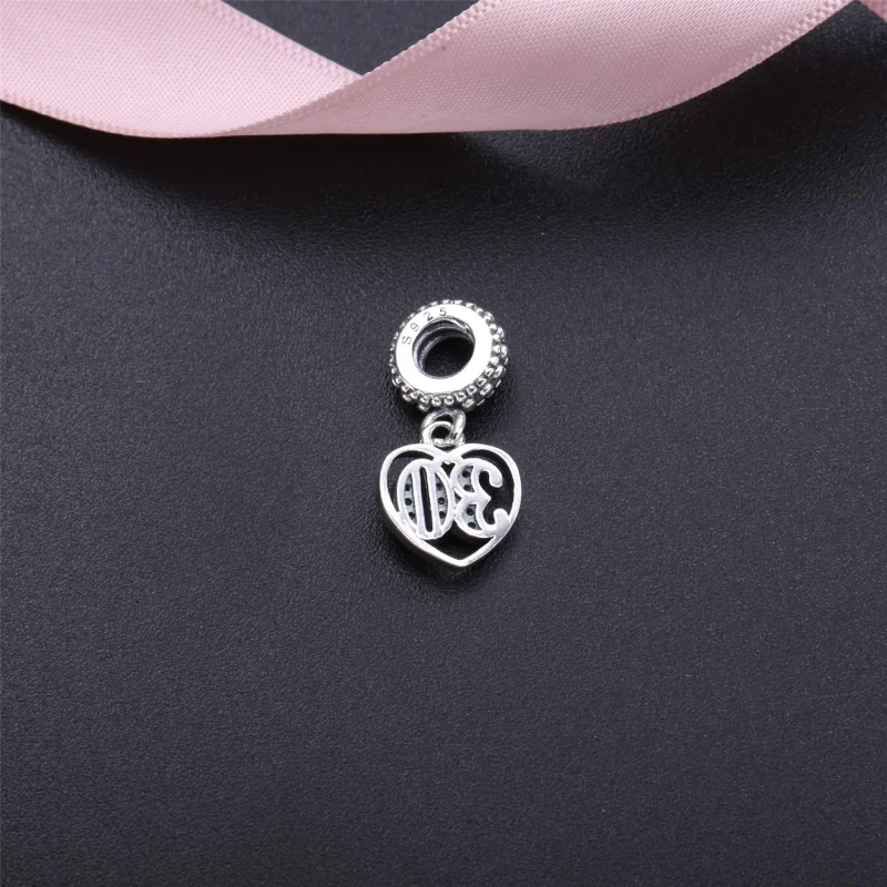 (bilde for) Pandora 30 år med kjærlighet, hengende charm - 791287CZ - Vis 3