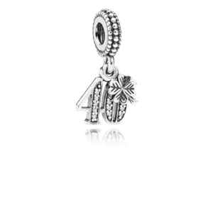 (bilde for) Pandora 40 år med kjærlighet, hengende charm - 791288CZ