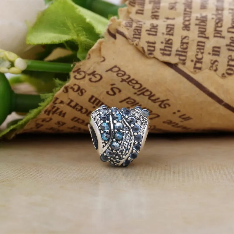 (bilde for) Pandora Aqua Hjerte Charm - 797015NABMX - Vis 2