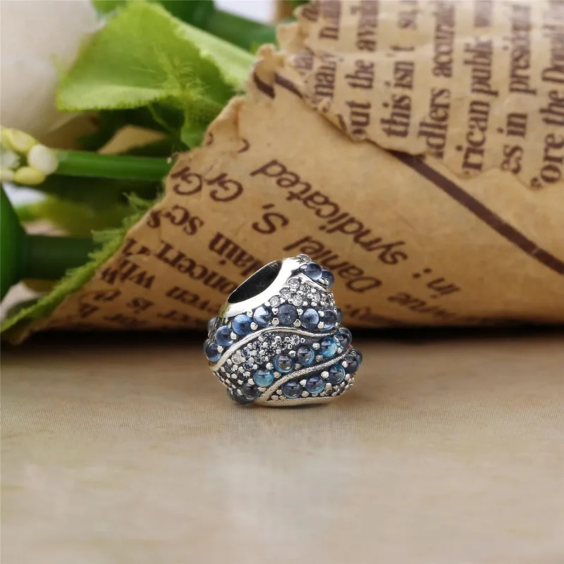 (bilde for) Pandora Aqua Hjerte Charm - 797015NABMX - Vis 3