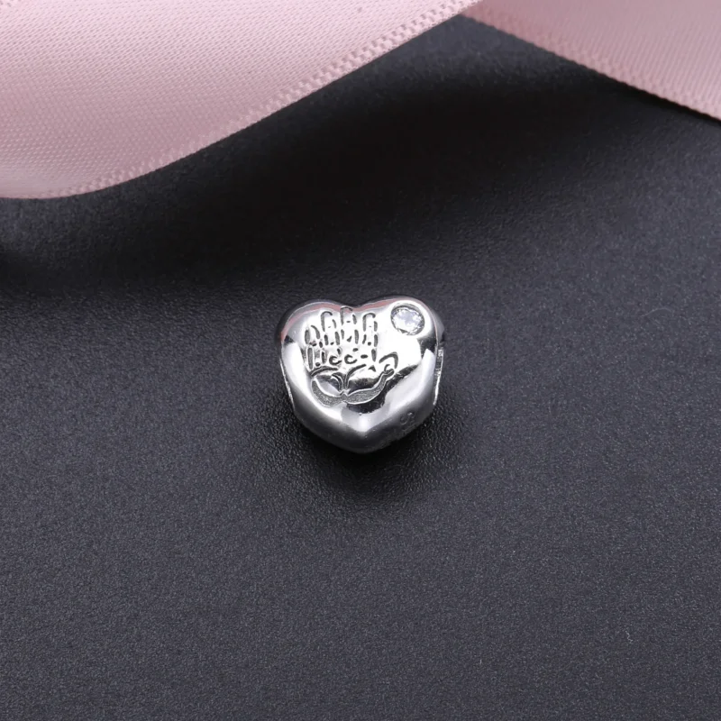 (bilde for) Pandora Baby Girl Charm - 791280PCZ - Vis 3