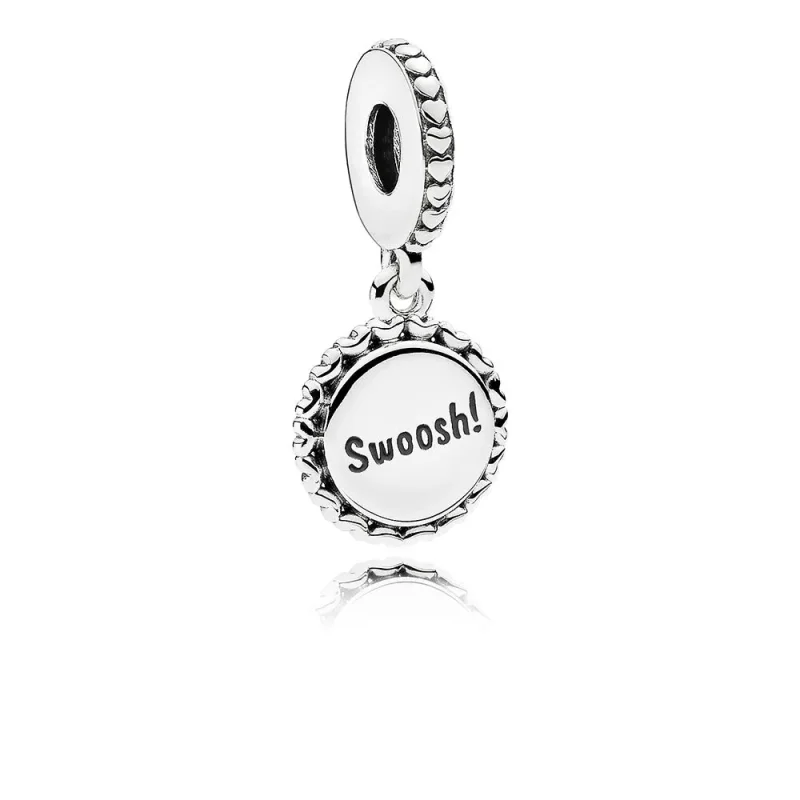 (bilde for) PANDORA Basketball Dingle Charm, Blandet emalje - ENG792018_18 - Vis 2
