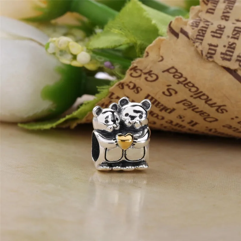(bilde for) Pandora Bear Hug Charm - 791395 - Vis 2