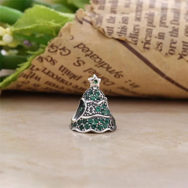 (bilde for) Pandora Blinkende juletre Charm - 791765CZ - Vis 2