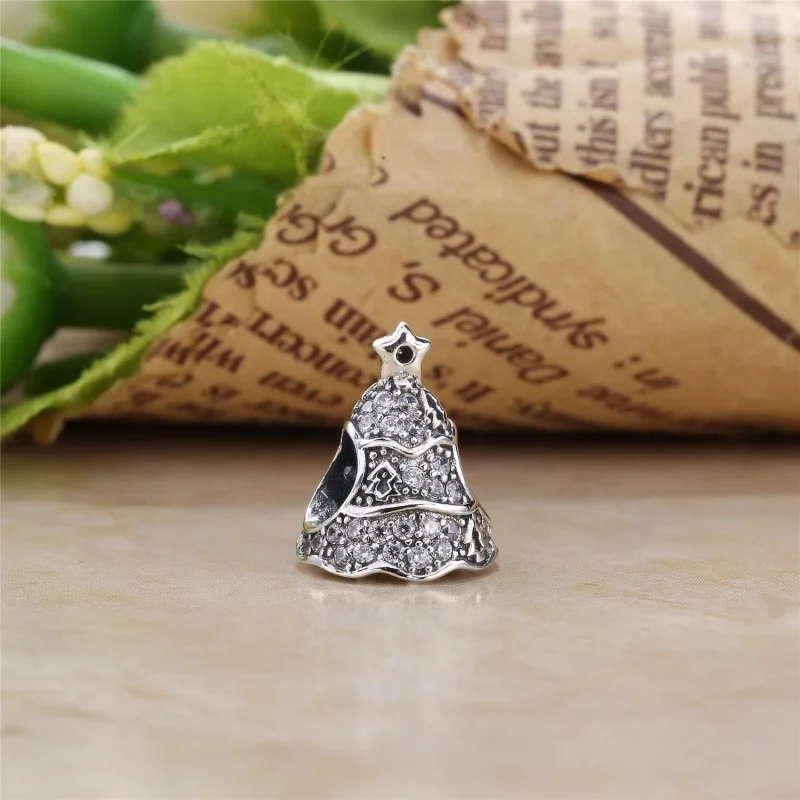 (bilde for) Pandora Blinkende juletre Charm - 791765CZ - Vis 3