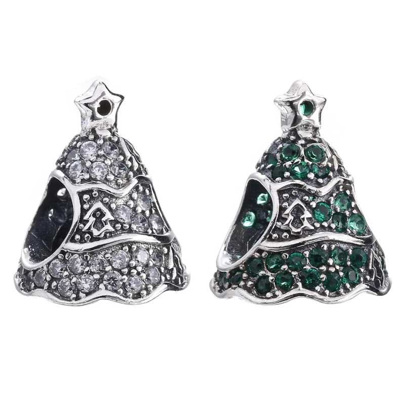 (bilde for) Pandora Blinkende juletre Charm - 791765CZ - Vis 5