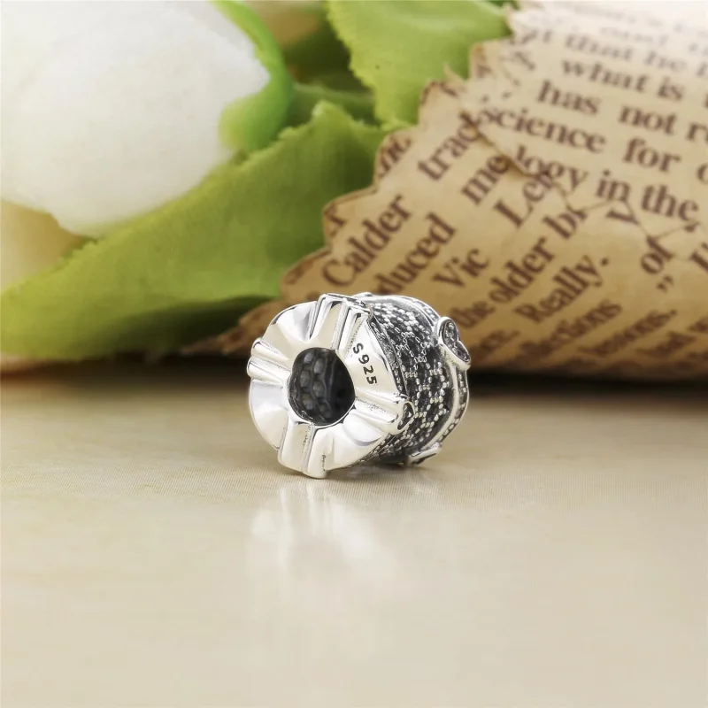 (bilde for) Pandora Blonde sølv avstandsstykke med klar cubic zirconia - 797653CZ - Vis 4
