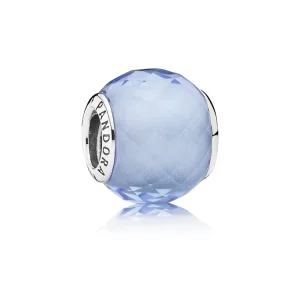 Pandora Blue Petite Facets Charm - 791499SBQ (bilde for) Pandora Blue Petite Facets Charm - 791499SBQ
