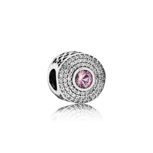 Pandora Blush Pink Radiant Splendour Charm - 791763NBP (bilde for) Pandora Blush Pink Radiant Splendour Charm - 791763NBP